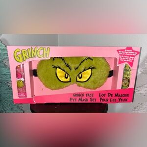 Grinch Face Eye Mask Set